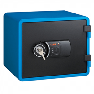 Eagle YESM-020K (BL) Fire Resistant Safe, Digital & Key Lock, Blue