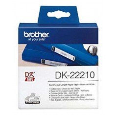 Brother DK22210 Continuous Length Paper Tape 29mmx30.48m