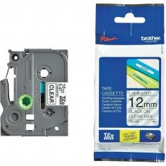 Brother Tze-131 Black on Clear 12mm Laminated Tape